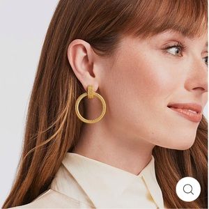 Julie Vos Windsor Doorknocker Earrings